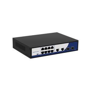 8-Port Managed PoE Network Switch